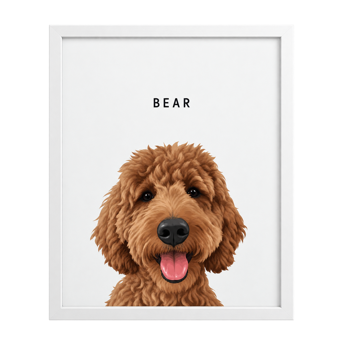 Custom One Pet Portrait — gallery 03 — Dear Paw Studio
