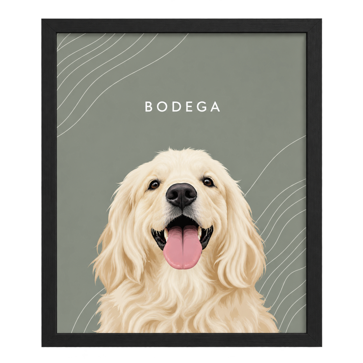 Custom One Pet Portrait — gallery 06 — Dear Paw Studio