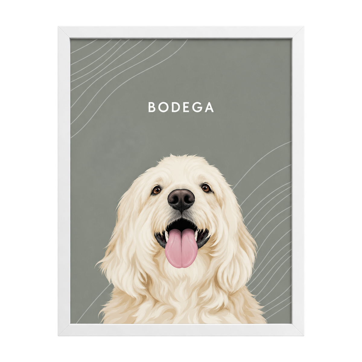 Custom One Pet Portrait — gallery 08 — Dear Paw Studio