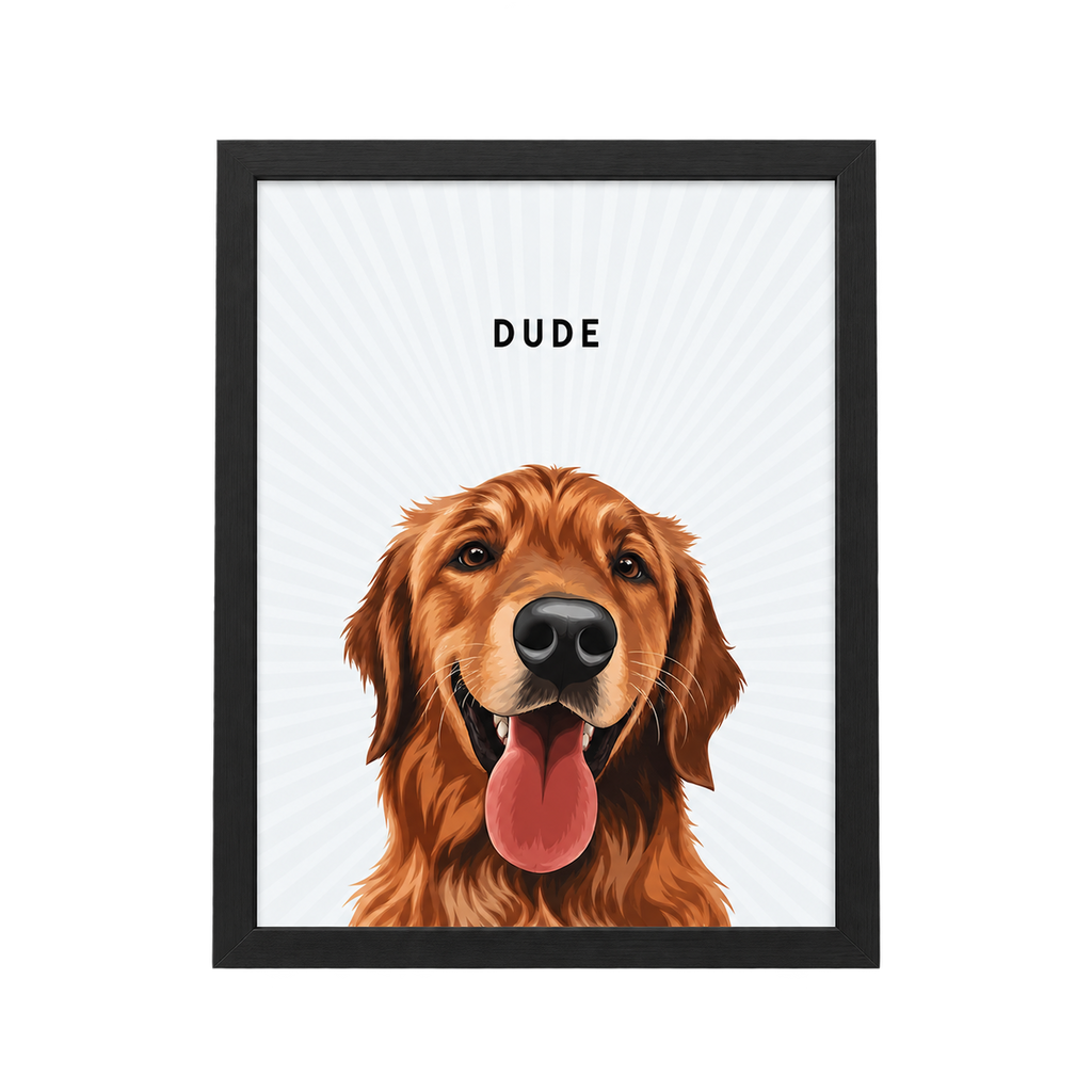 Custom One Pet Portrait — gallery 09 — Dear Paw Studio
