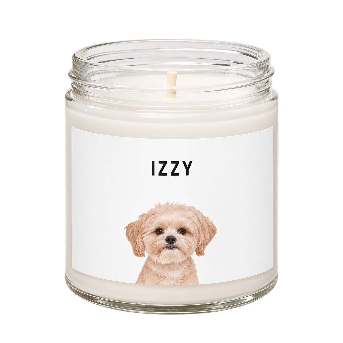 Custom One Pet Portrait Candle — gallery 05 — Dear Paw Studio