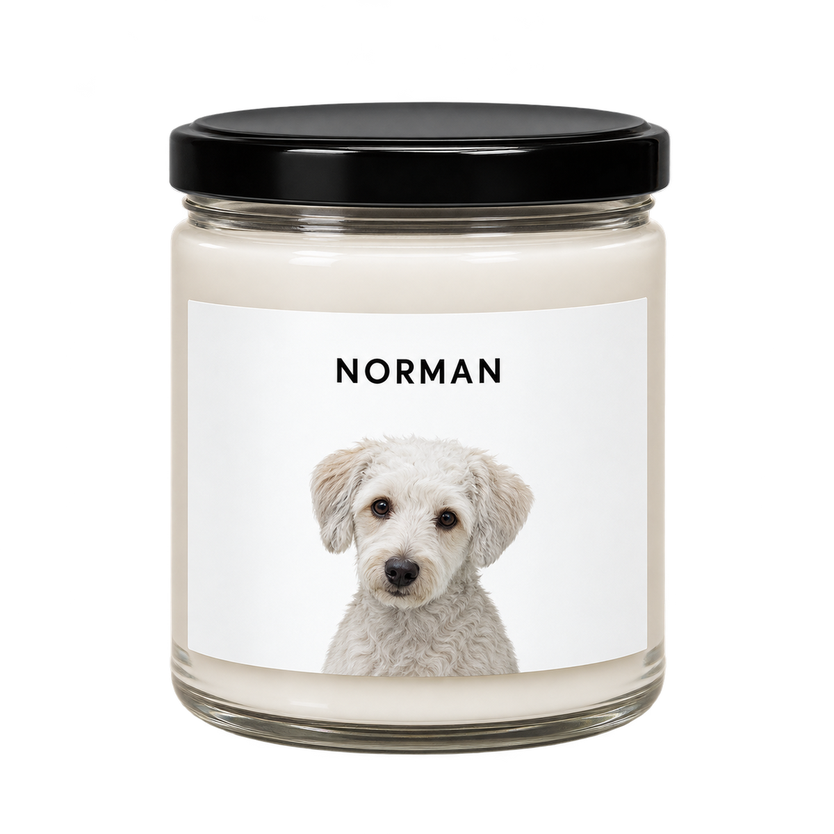 Custom One Pet Portrait Candle — gallery 06 — Dear Paw Studio