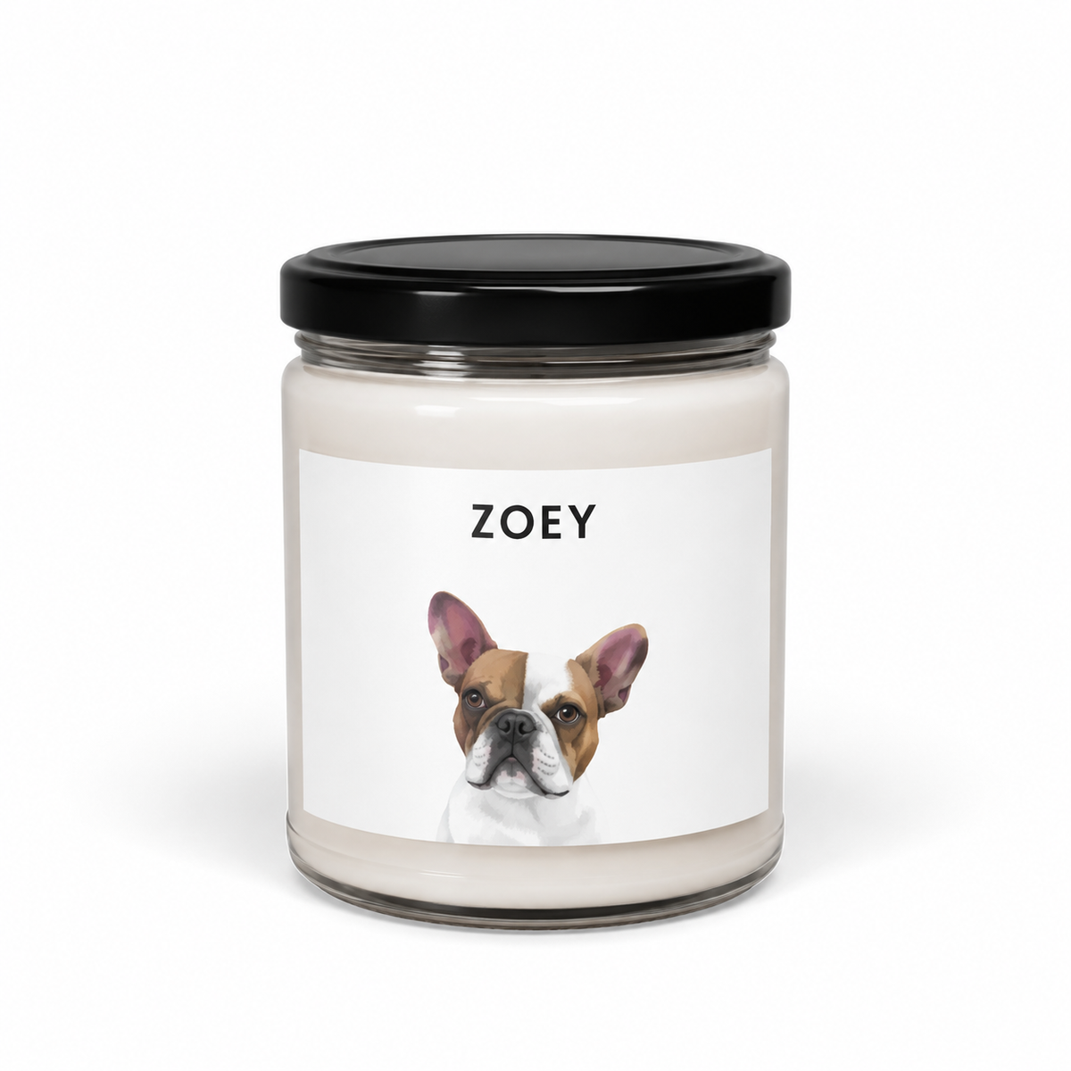 Custom One Pet Portrait Candle — gallery custom-one-pet-portrait-candle — Dear Paw Studio