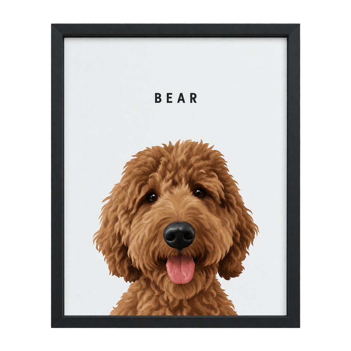 Custom One Pet Portrait — gallery custom-one-pet-portrait — Dear Paw Studio