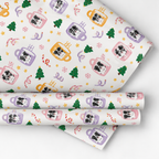 Custom One Pet Print Portrait Wrapping Paper — gallery 04 — Dear Paw Studio