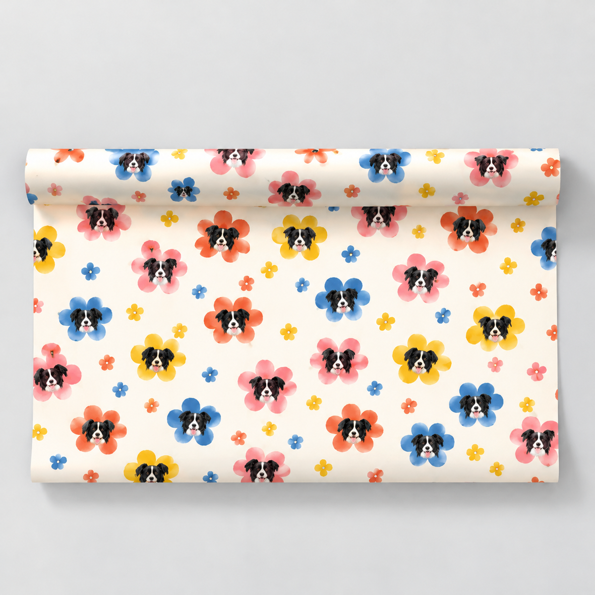 Custom One Pet Print Portrait Wrapping Paper — gallery 07 — Dear Paw Studio