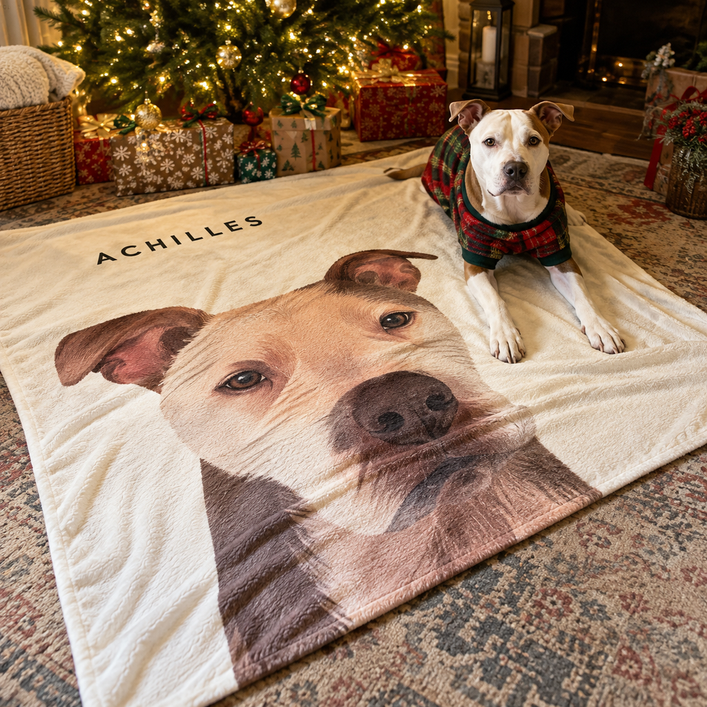 Custom Pet Blanket — gallery 07 — Dear Paw Studio