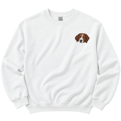 Custom Embroidered Pet Crewneck — gallery 10 — Dear Paw Studio