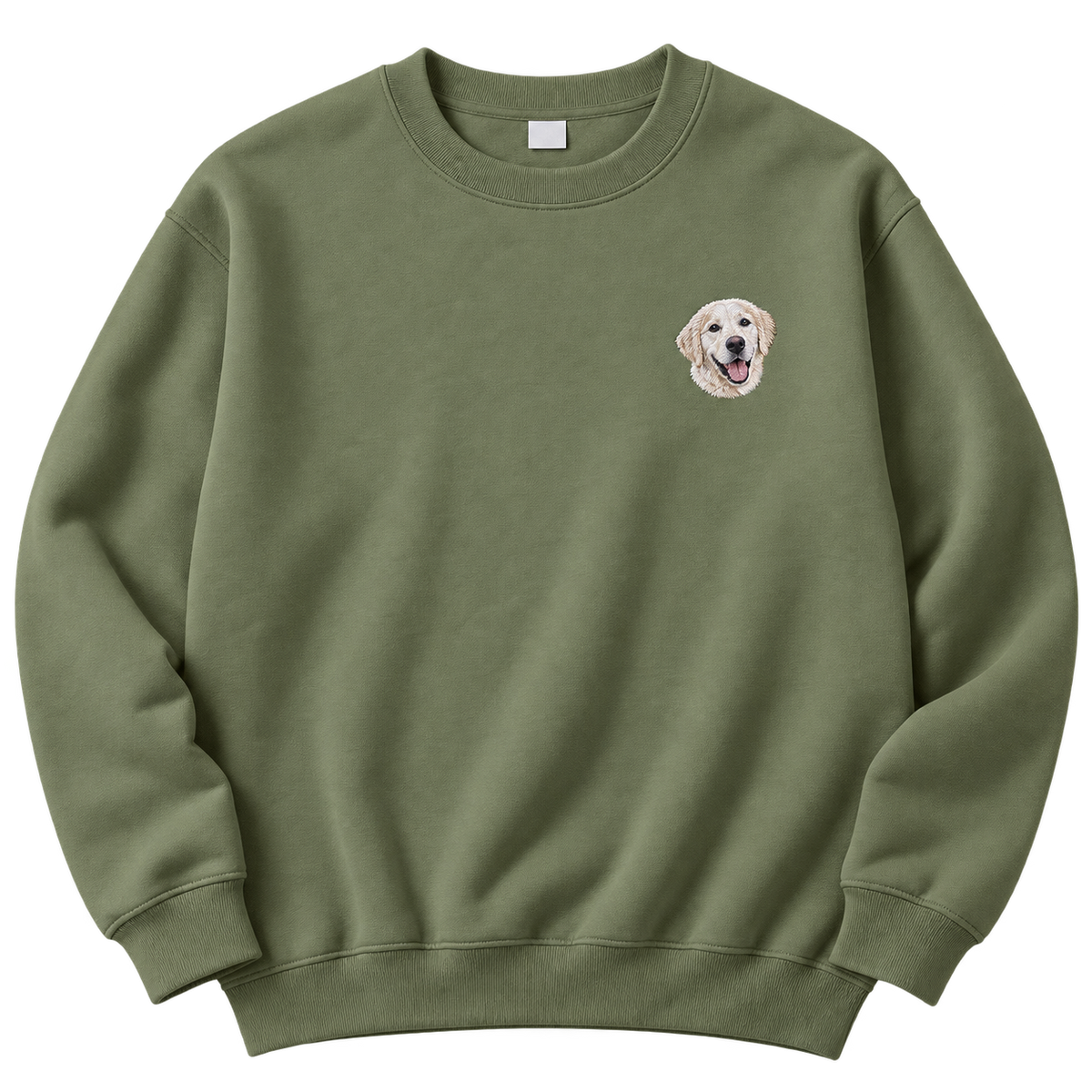 Custom Embroidered Pet Crewneck — gallery 11 — Dear Paw Studio