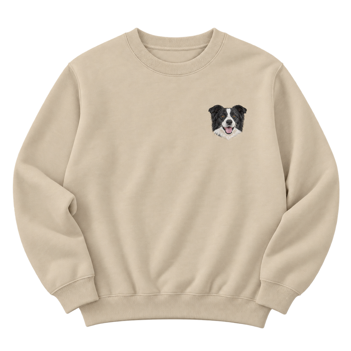 Custom Embroidered Pet Crewneck — gallery 12 — Dear Paw Studio
