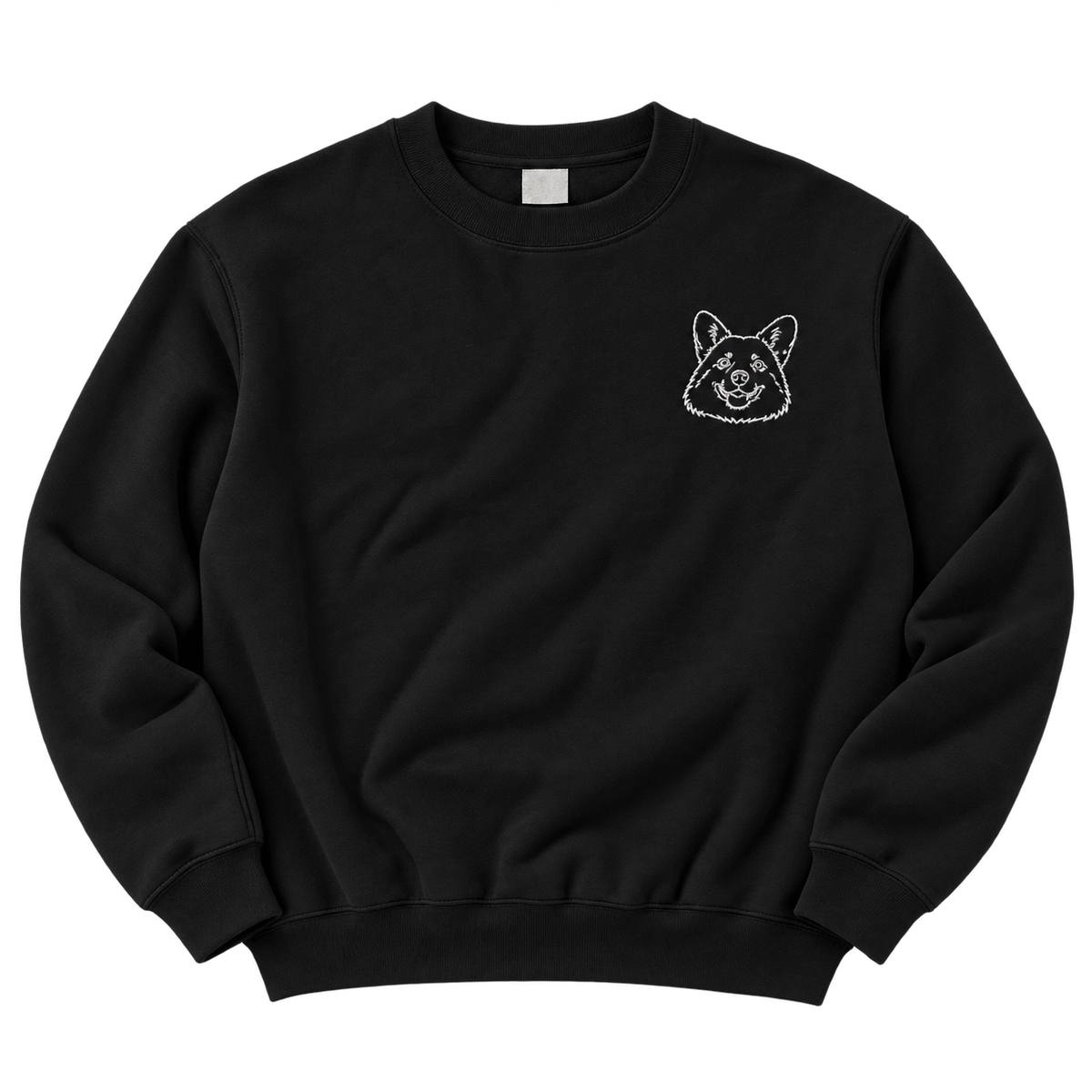 Custom Embroidered Pet Crewneck — gallery 14 — Dear Paw Studio
