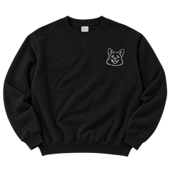 Custom Embroidered Pet Crewneck — gallery 14 — Dear Paw Studio