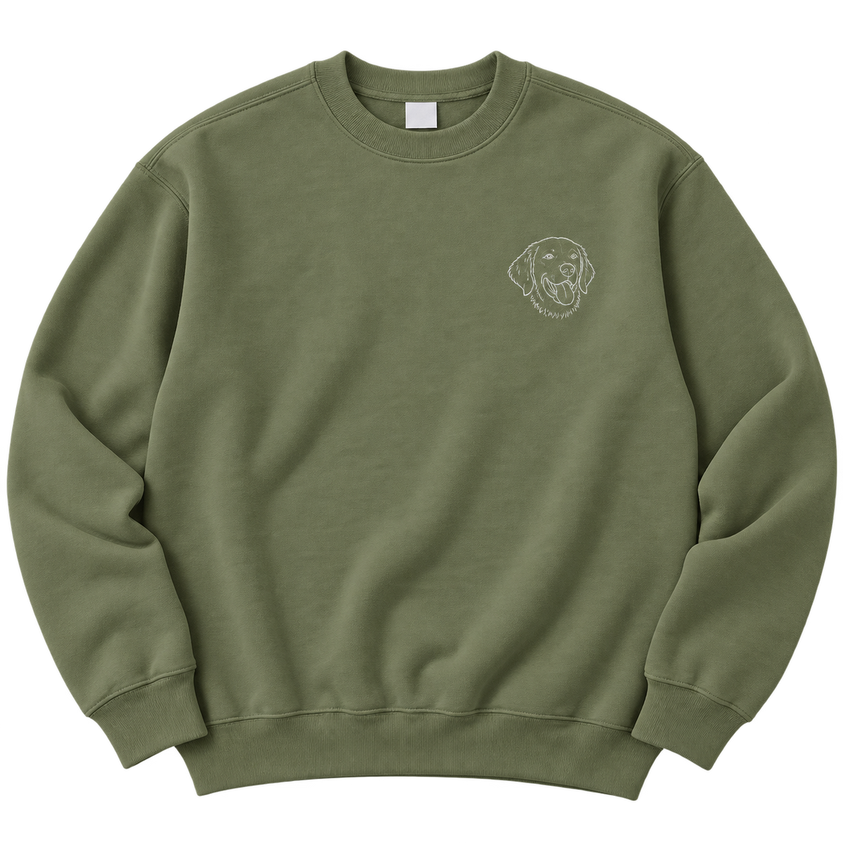 Custom Embroidered Pet Crewneck — gallery 16 — Dear Paw Studio