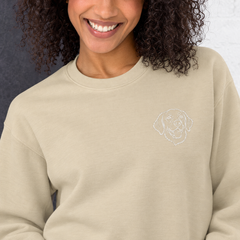 Custom Embroidered Pet Crewneck — gallery 17 — Dear Paw Studio