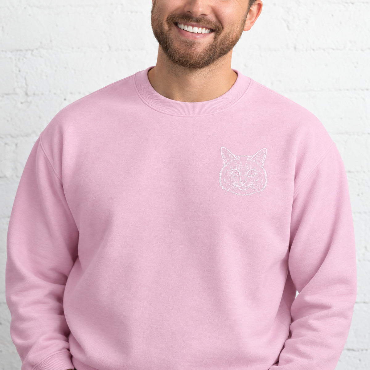 Custom Embroidered Pet Crewneck — gallery 18 — Dear Paw Studio