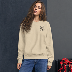 Custom Embroidered Pet Crewneck — gallery 24 — Dear Paw Studio