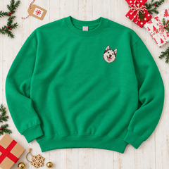 Custom Embroidered Pet Crewneck — gallery 30 — Dear Paw Studio