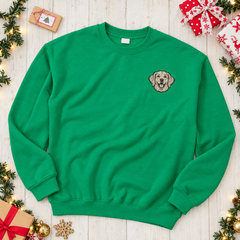 Custom Embroidered Pet Crewneck — gallery 34 — Dear Paw Studio