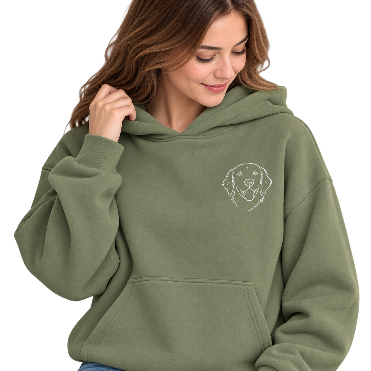 Custom Embroidered Pet Hoodie — gallery 24 — Dear Paw Studio