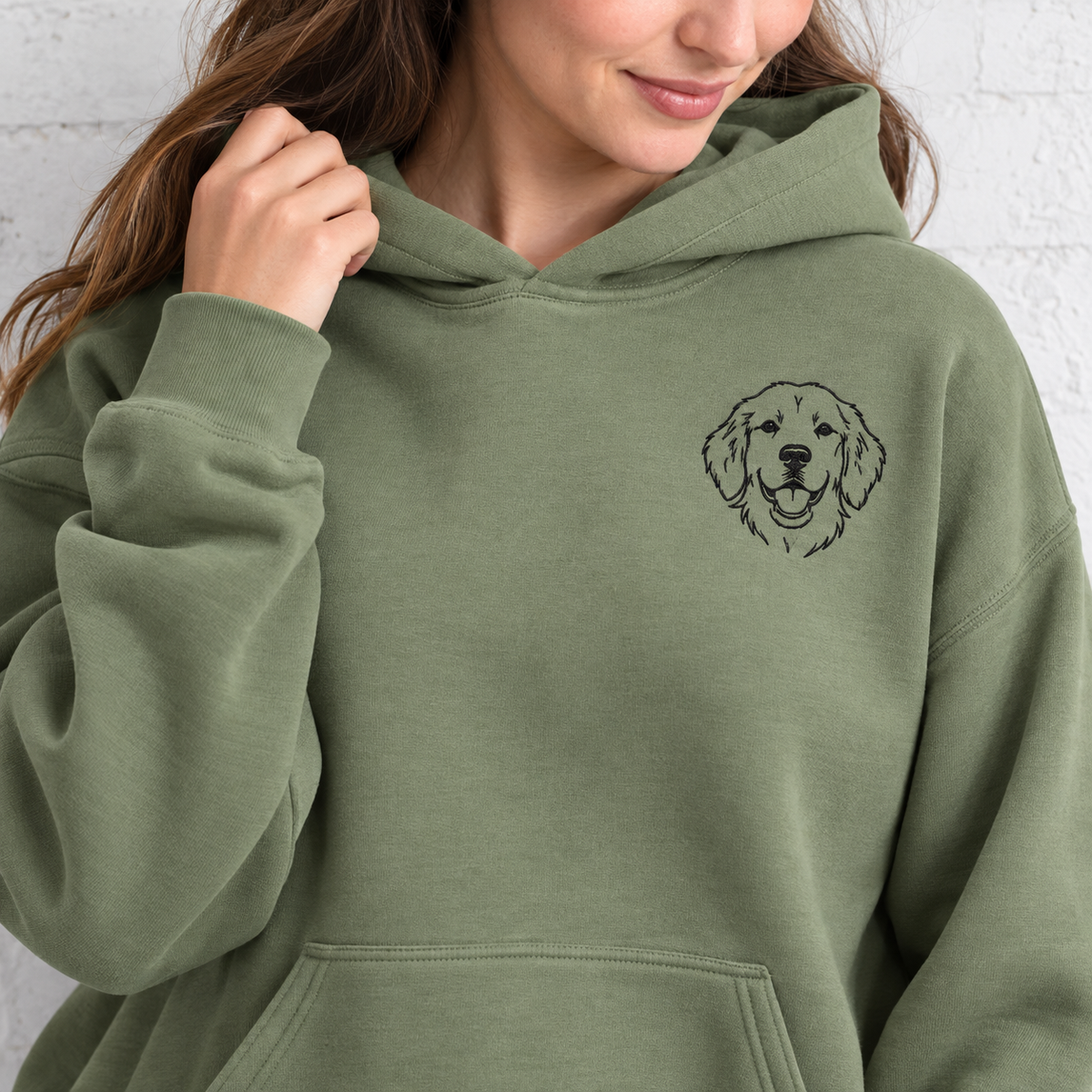 Custom Embroidered Pet Hoodie — gallery 30 — Dear Paw Studio