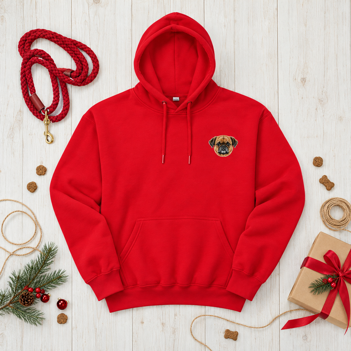 Custom Embroidered Pet Hoodie — gallery 32 — Dear Paw Studio