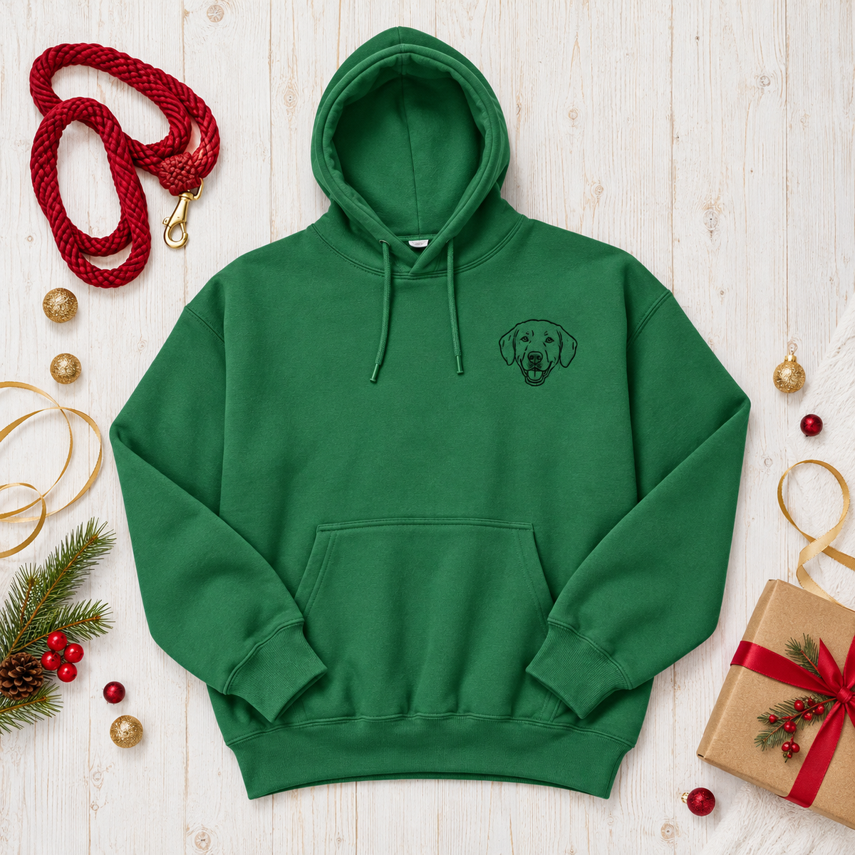 Custom Embroidered Pet Hoodie — gallery 33 — Dear Paw Studio