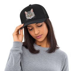 Custom Embroidered Pet Trucker Hat — gallery 02 — Dear Paw Studio