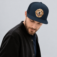 Custom Embroidered Pet Trucker Hat — gallery 03 — Dear Paw Studio
