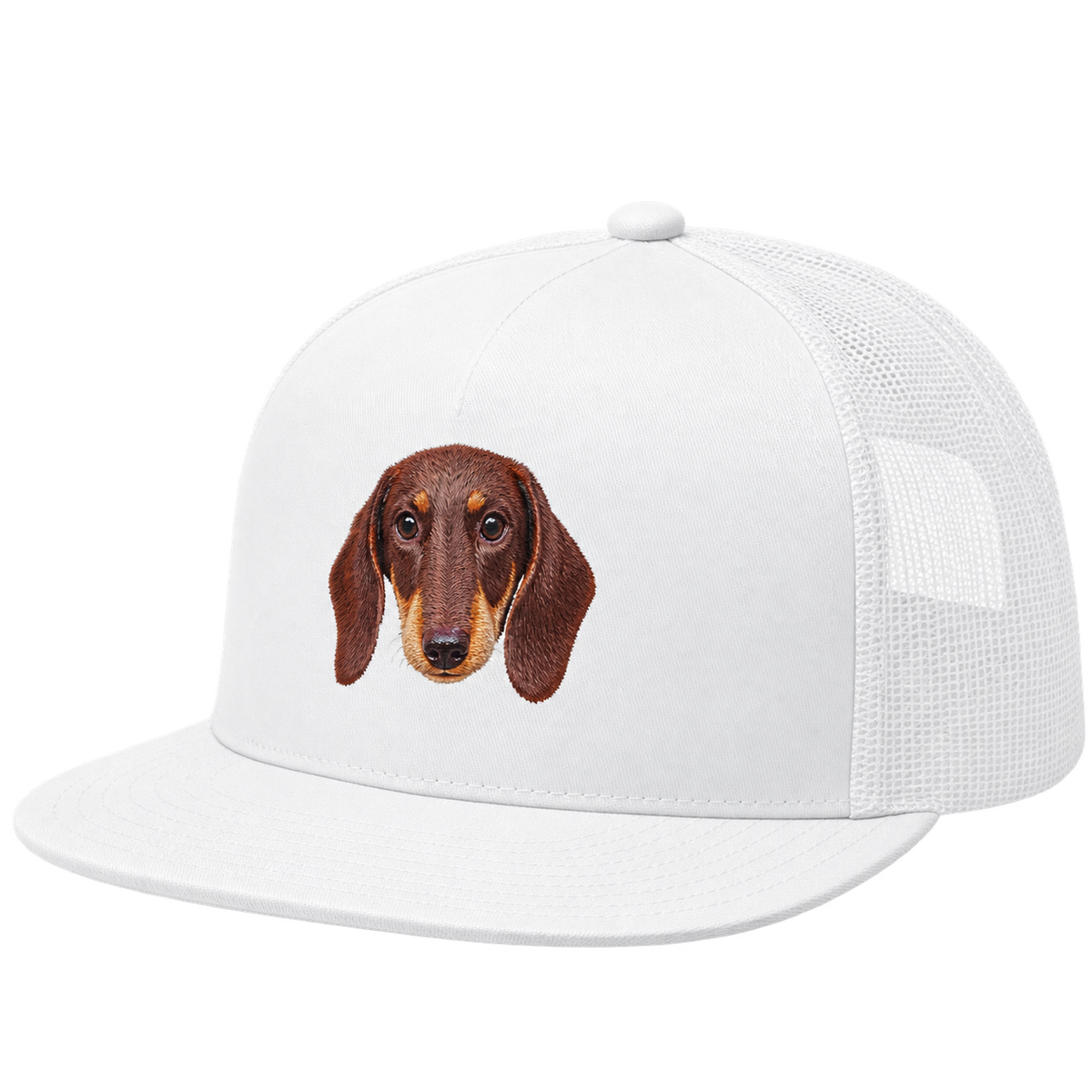 Custom Embroidered Pet Trucker Hat — gallery 04 — Dear Paw Studio