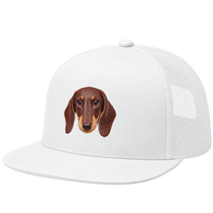 Custom Embroidered Pet Trucker Hat — gallery 04 — Dear Paw Studio