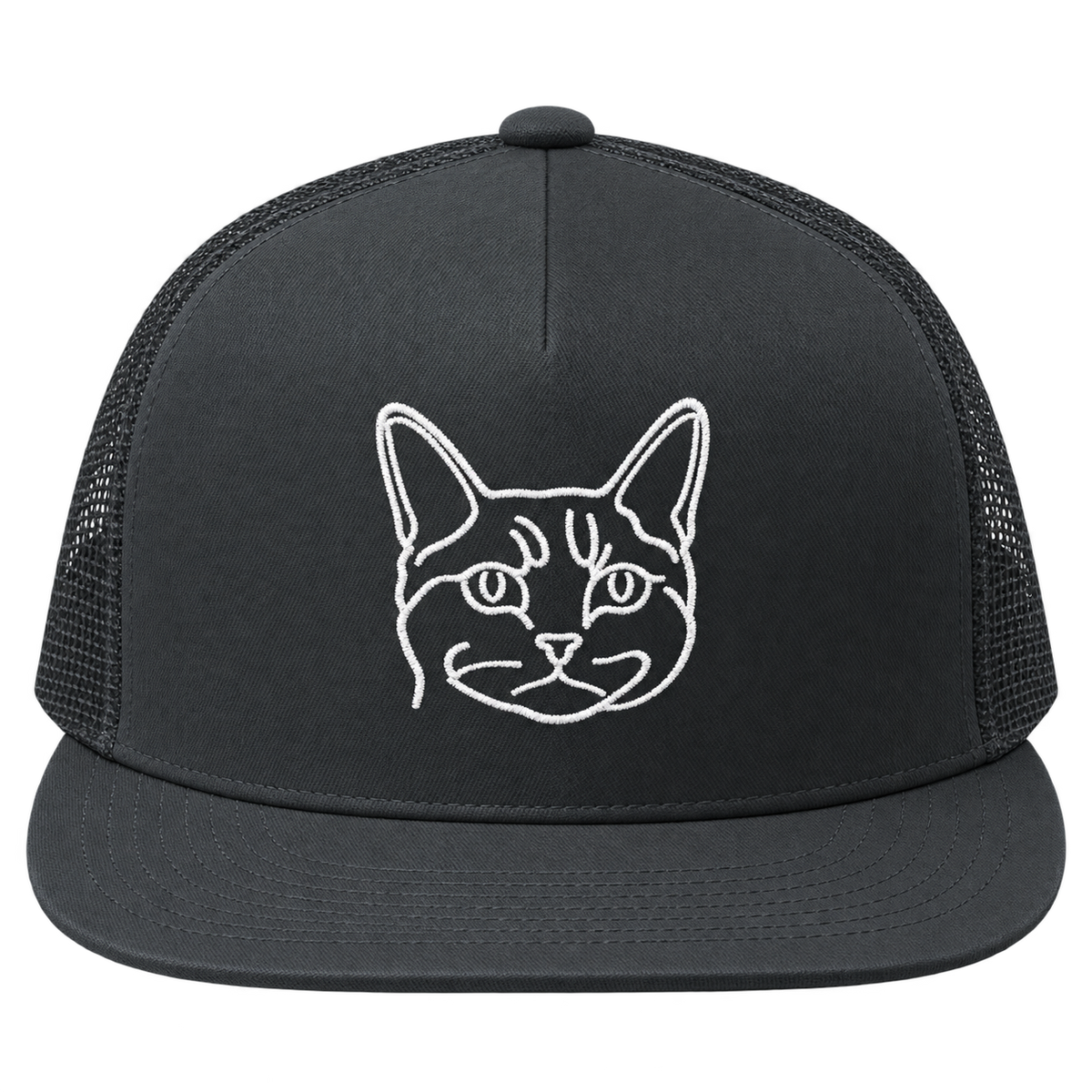 Custom Embroidered Pet Trucker Hat — gallery 08 — Dear Paw Studio
