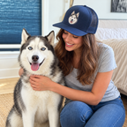 Custom Embroidered Pet Trucker Hat — gallery custom-pet-embroidery-trucker-hat — Dear Paw Studio