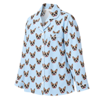 Custom Pet Face Pajama Long Sleeve Shirt — gallery 06 — Dear Paw Studio