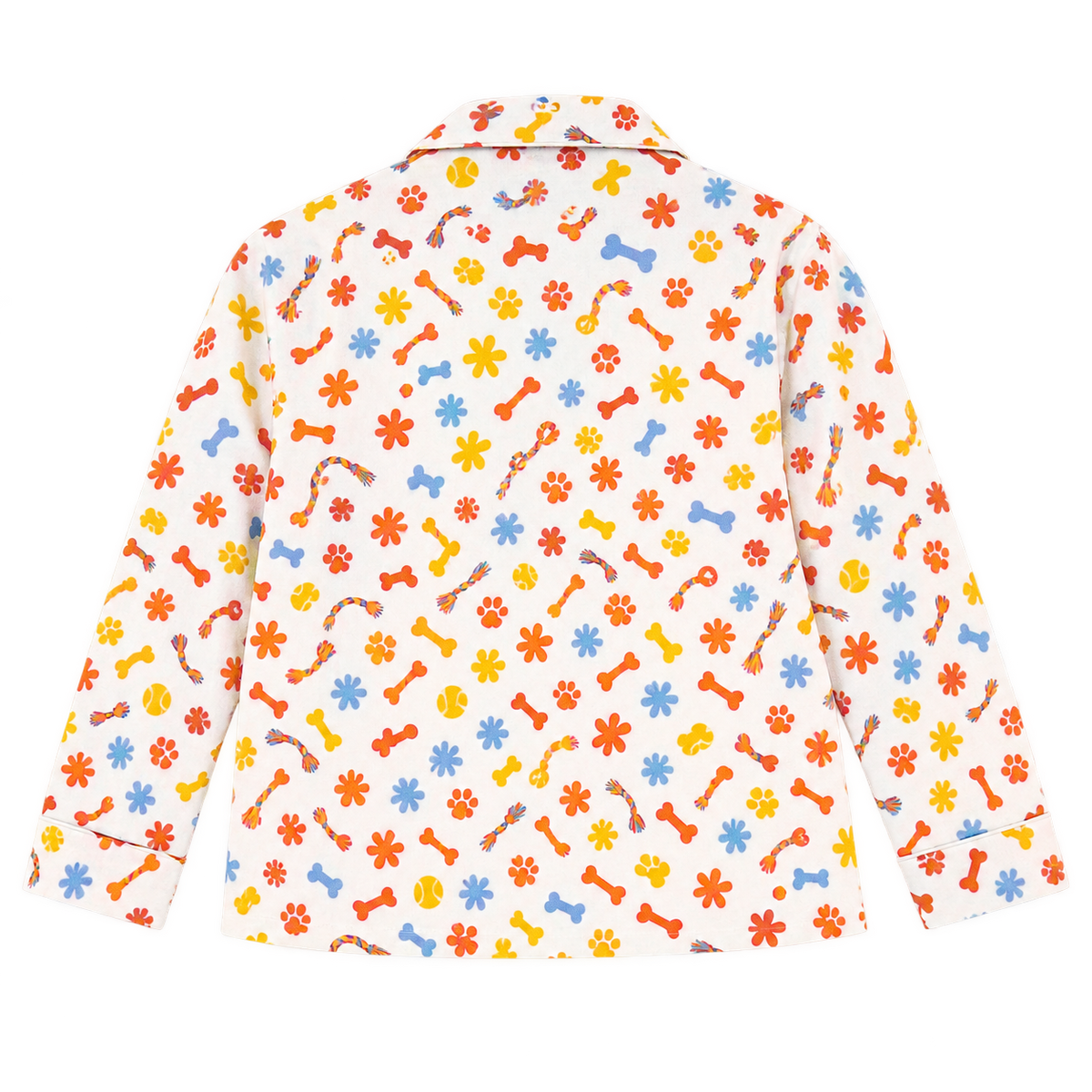 Pet Inspired Print Pajama Long Sleeve Shirt — gallery 05 — Dear Paw Studio