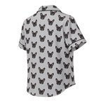 Custom Pet Face Pajama Short Sleeve Shirt — gallery 03 — Dear Paw Studio