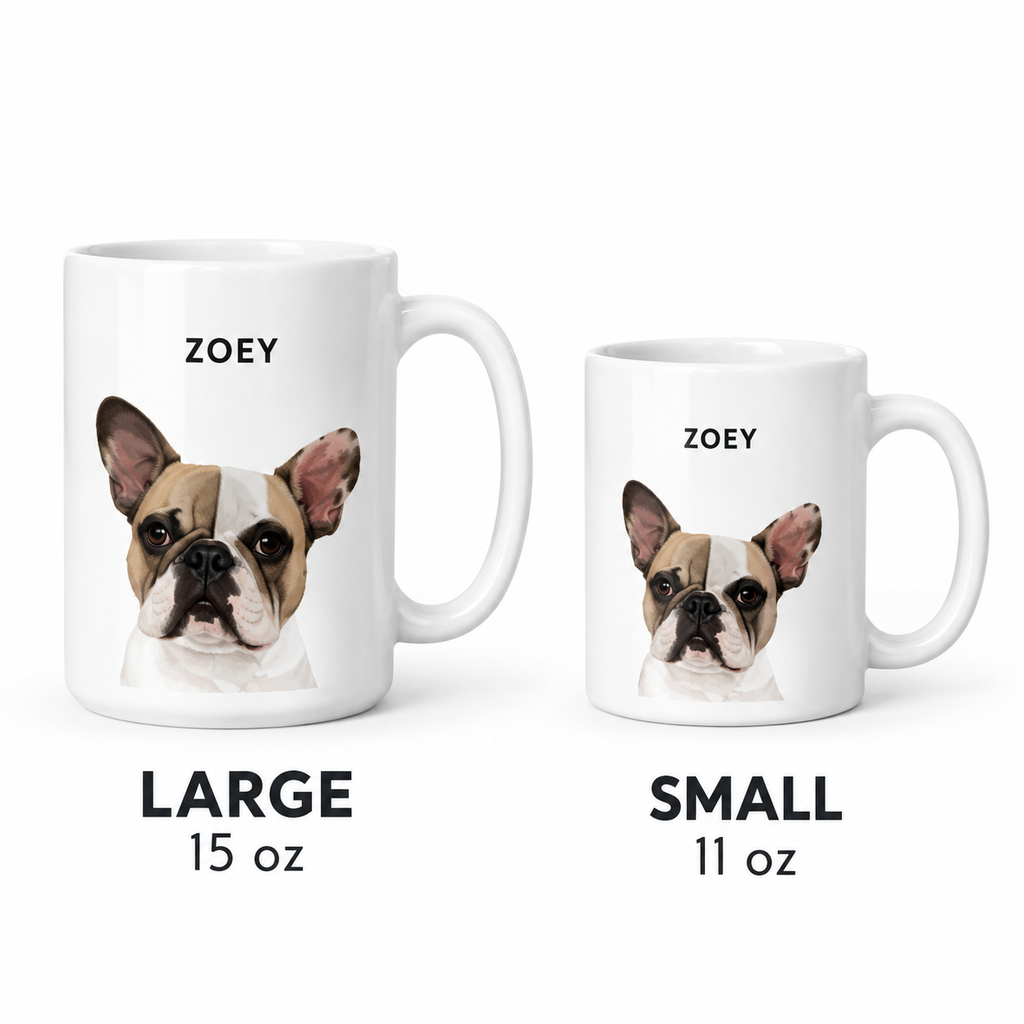 Custom Pet Portrait Mug — gallery 02 — Dear Paw Studio