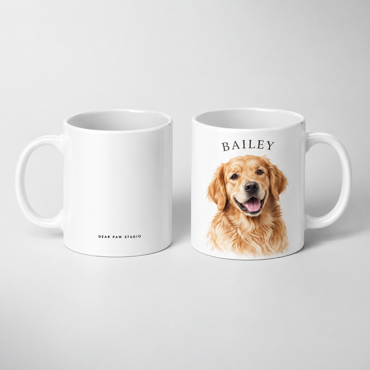 Custom Pet Portrait Mug — gallery 03 — Dear Paw Studio