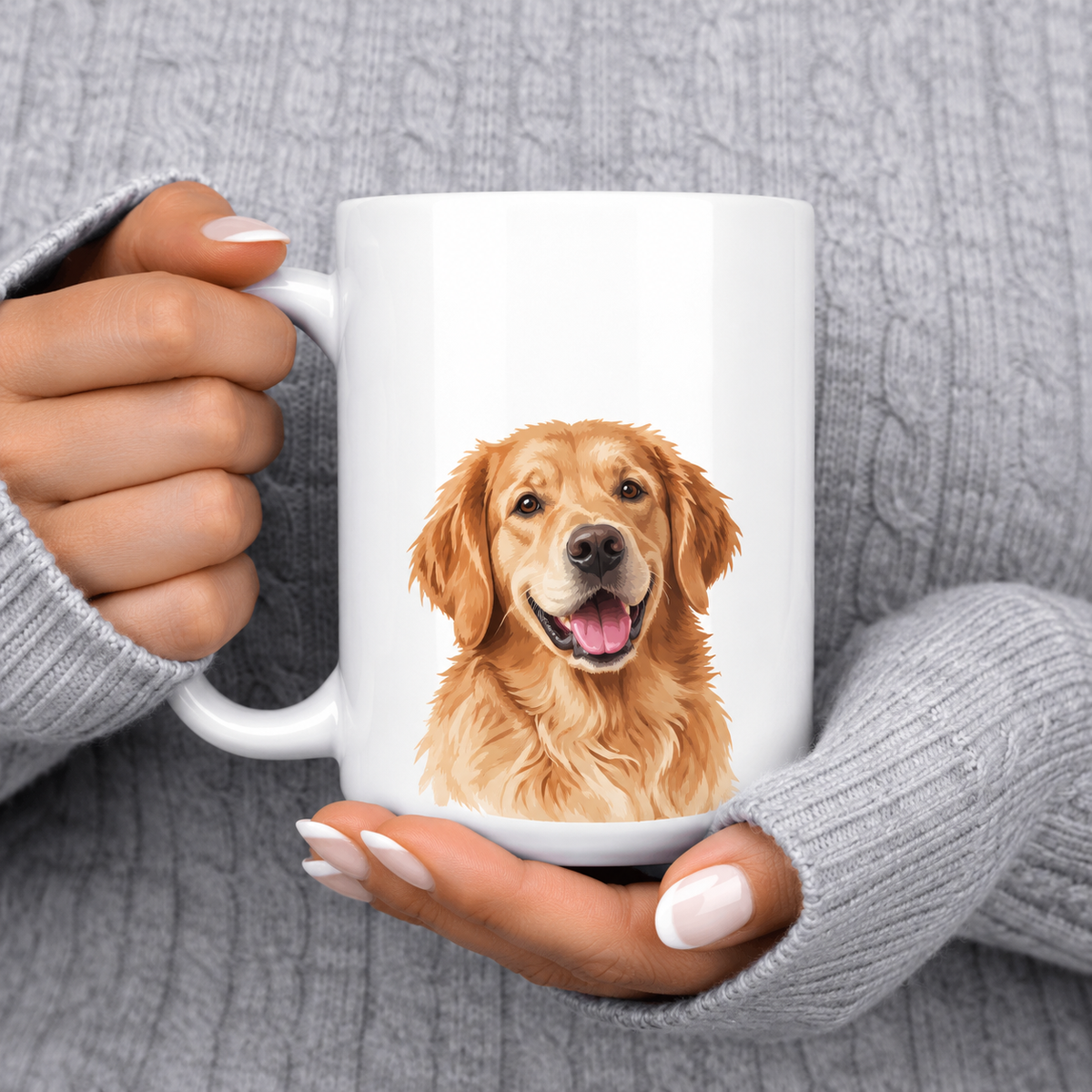 Custom Pet Portrait Mug — gallery 06 — Dear Paw Studio