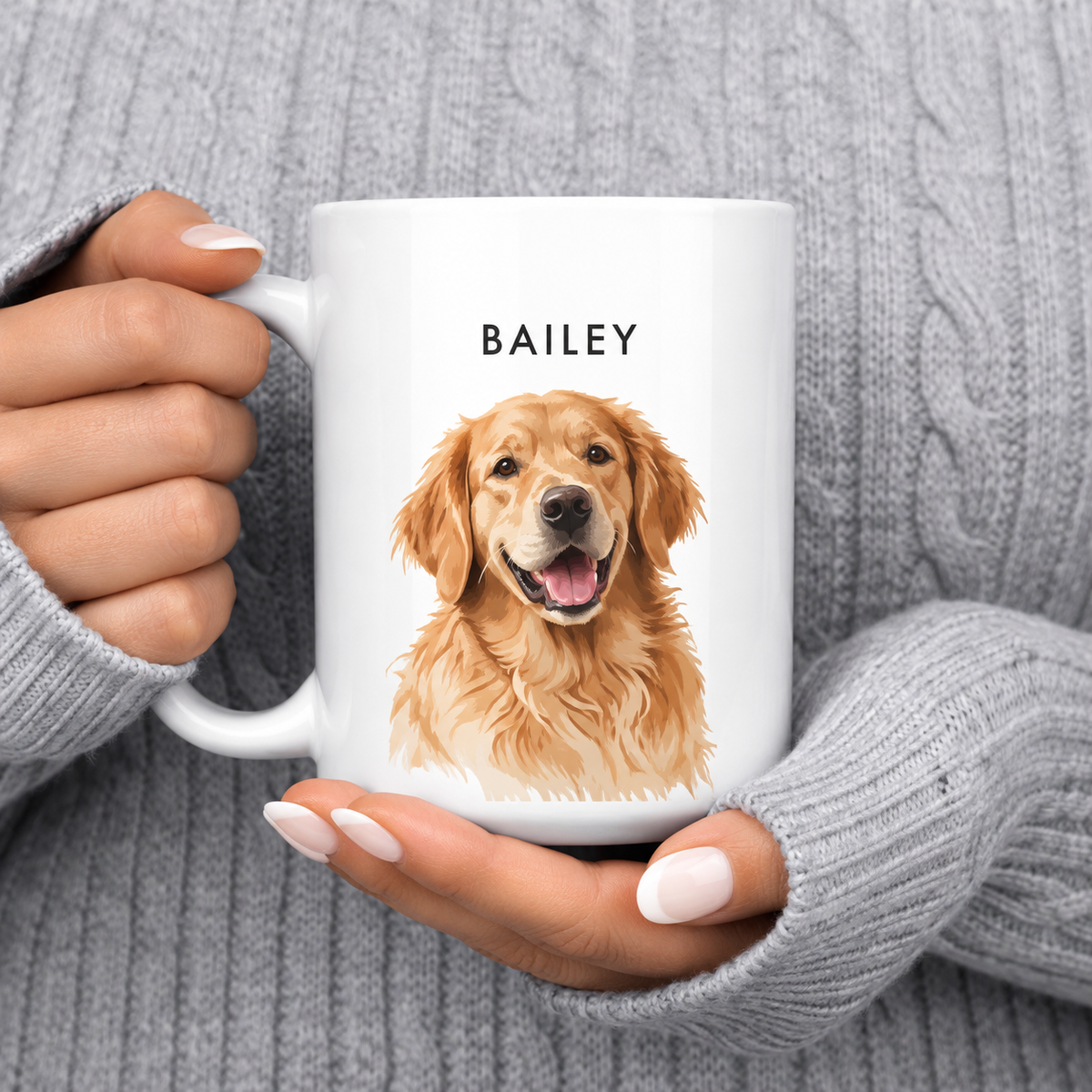 Custom Pet Portrait Mug — gallery 07 — Dear Paw Studio