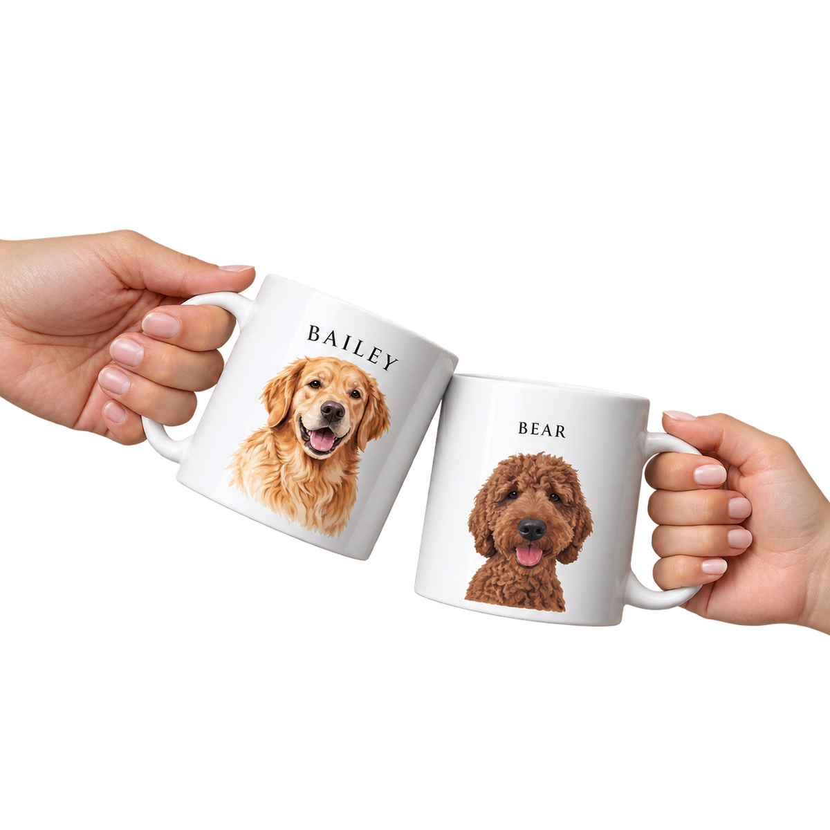 Custom Pet Portrait Mug — gallery 10 — Dear Paw Studio