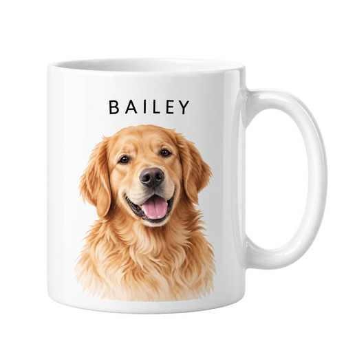 Custom Pet Portrait Mug — gallery custom-pet-portrait-mug — Dear Paw Studio