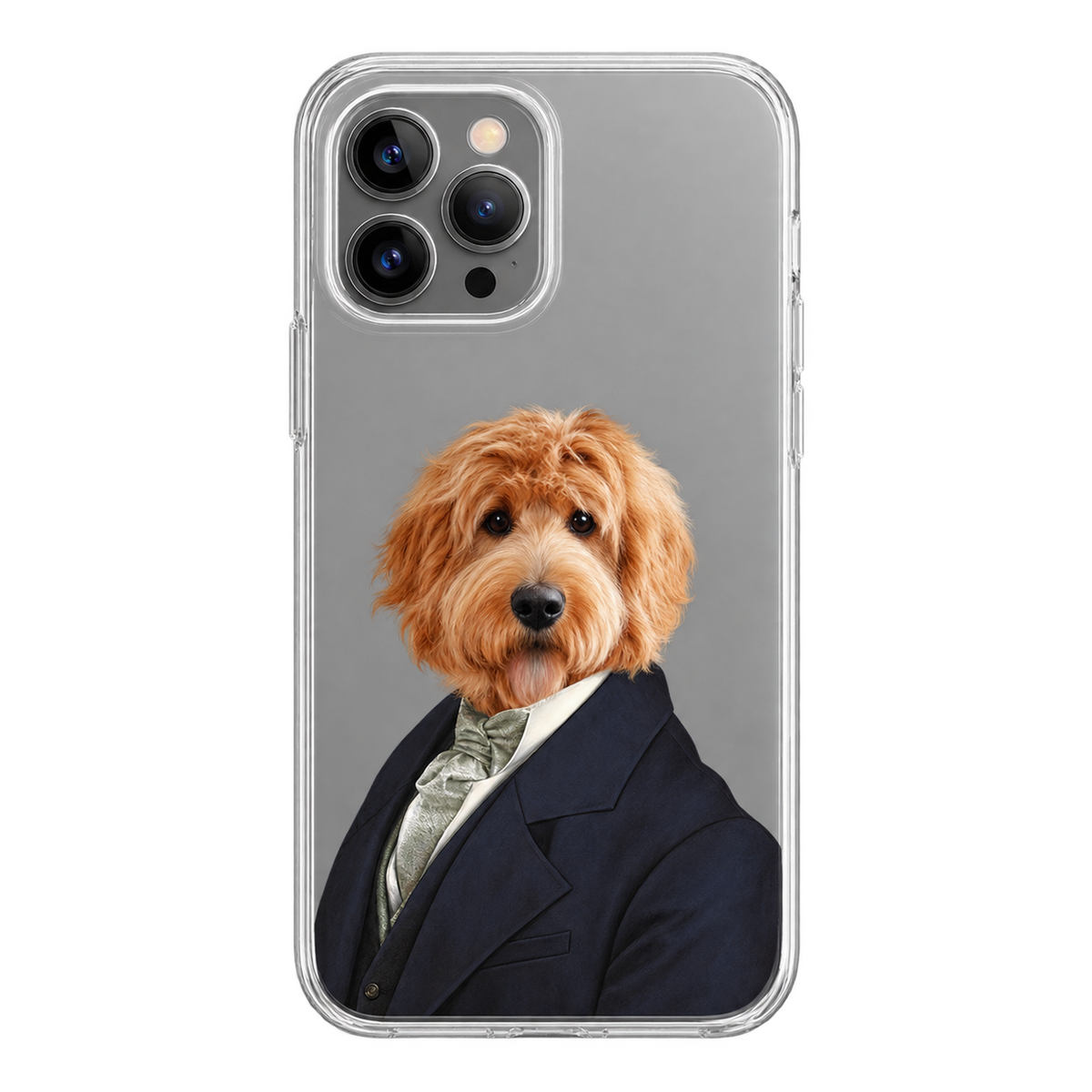 Dignified Gentleman Pet Portrait Phone Cases — gallery 02 — Dear Paw Studio