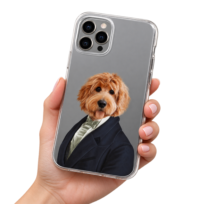 Dignified Gentleman Pet Portrait Phone Cases — gallery dignified-gentleman-pet-portrait-phone-cases — Dear Paw Studio