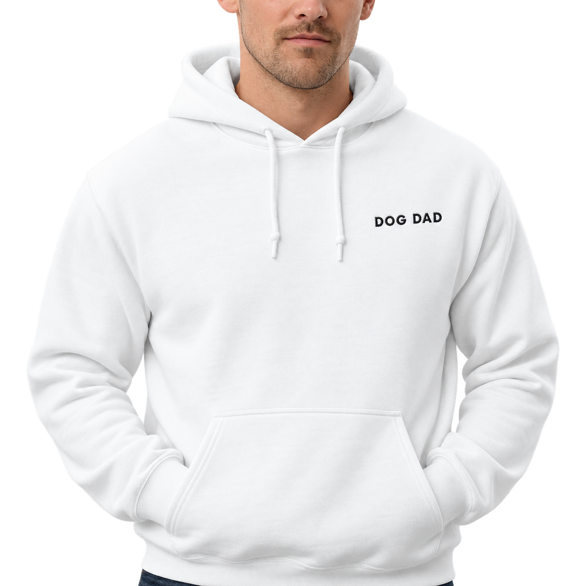 Dog Dad Embroidered Hoodie — gallery 06 — Dear Paw Studio