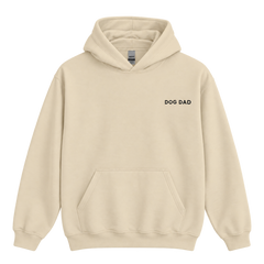 Dog Dad Embroidered Hoodie — gallery dog-dad-embroidered-pet-hoodie — Dear Paw Studio
