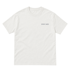 Dog Dad Embroidered T-Shirt — gallery 05 — Dear Paw Studio