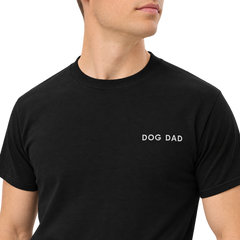 Dog Dad Embroidered T-Shirt — gallery dog-dad-embroidered-t-shirt — Dear Paw Studio
