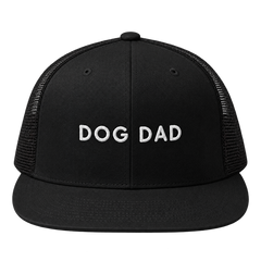 Dog Dad Embroidered Trucker Hat — gallery dog-dad-embroidered-trucker-hat — Dear Paw Studio