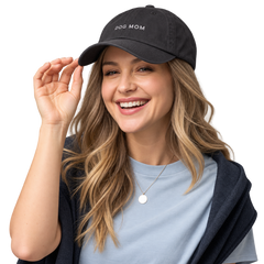 Dog Mom Embroidered Dad Hat — gallery 04 — Dear Paw Studio