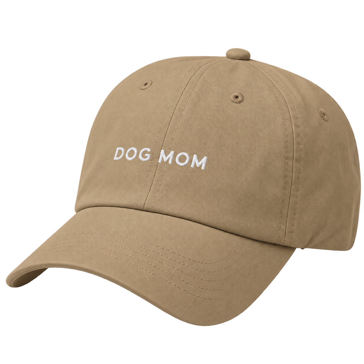 Dog Mom Embroidered Dad Hat — gallery 05 — Dear Paw Studio